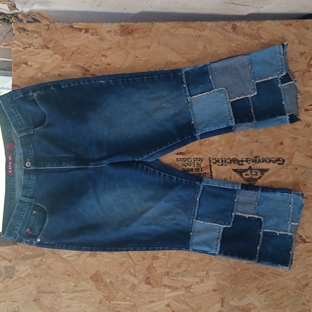 Zana Di patchwork plus jeans